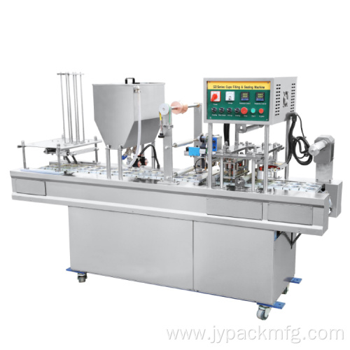 Automatic Small Cup Filling Sealing Machine for Jelly